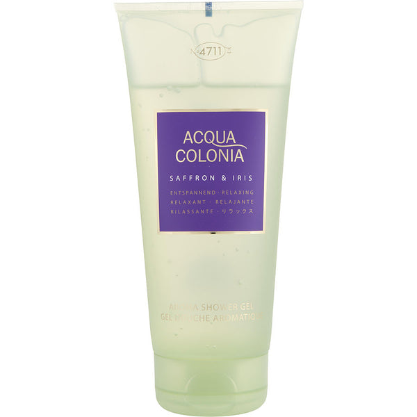 4711 Acqua Colonia Saffron & Iris - Aroma Shower Gel