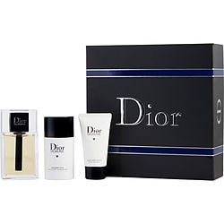 DIOR HOMME by Christian Dior   EDT SPRAY 3.4 OZ & AFTERSHAVE BALM 1.7 OZ & DEODORANT STICK ALCOHOL FREE 2.6 OZ