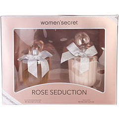 WOMEN'SECRET ROSE SEDUCTION by Women' Secret   EAU DE PARFUM SPRAY 3.4 OZ & BODY LOTION