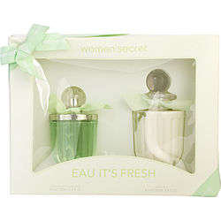 WOMEN'SECRET EAU IT'S FRESH by Women' Secret   EDT SPRAY 3.4 OZ & BODY LOTION