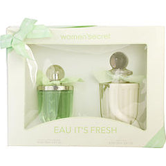 WOMEN'SECRET EAU IT'S FRESH by Women' Secret   EDT SPRAY 3.4 OZ & BODY LOTION