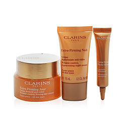 Clarins by Clarins   Extra Firming Collection: Day Cream 50ml+ Night Cream 15ml+ Phyto Serum 10ml+ Bag