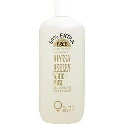 ALYSSA ASHLEY WHITE MUSK by Alyssa Ashley   BATH & SHOWER GEL