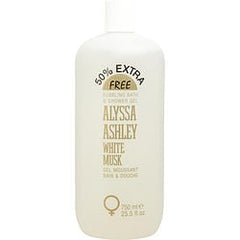 ALYSSA ASHLEY WHITE MUSK by Alyssa Ashley   BATH & SHOWER GEL