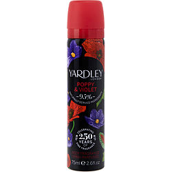 YARDLEY POPPY & VIOLET by Yardley   DEODORANT SPRAY